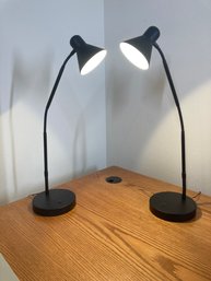 Set Of Two Desk Lamps