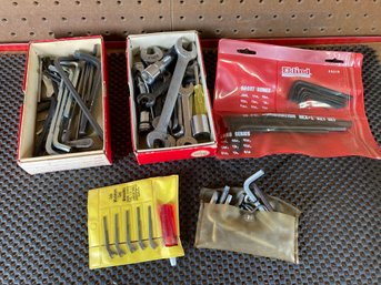 Big Assortment Of Allen Wrenches