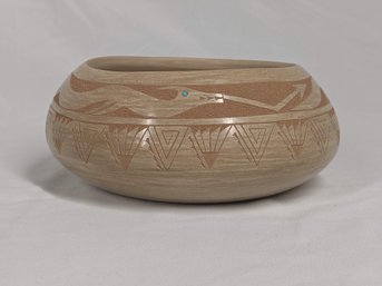 Signed  Pueblo Ceramic