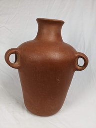 13 Inch Tall Two Handled Vase