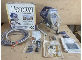 Graco Brand Magnum XR 5 Airless Paint Sprayer With Power Piston 5/8 Hp