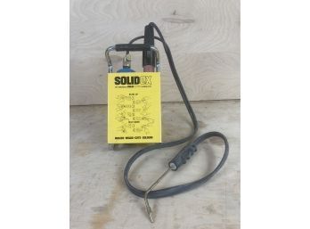 Cool Vintage Solid Ox Brand Solid Oxygen Welding Torch Kit, Braces, Welds, Cuts And Solders
