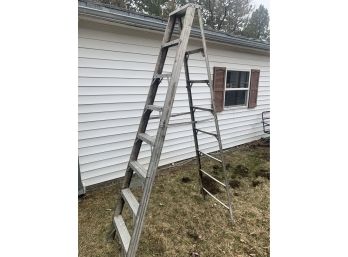 A Frame Aluminum Ladder