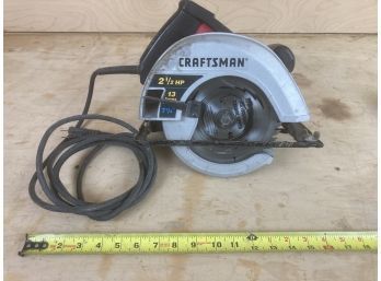 Craftsman Brand 2 1/2 Hp Corded Circular Saw