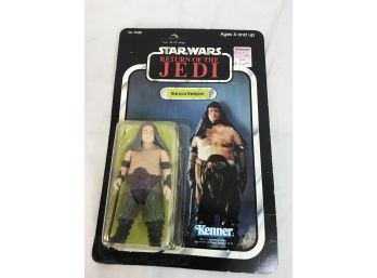 Valuable And Collectible Original 1983 Vintage Return Of The Jedi Rancor Keeper Figure In Original Nice Card
