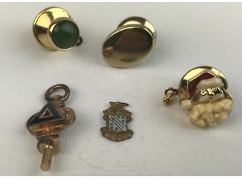 Assortment Of Vintage Unique Pins & Charms