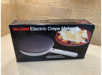 Maxim Electric Crepe Maker