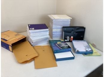 Lot Of Paper/office Supplies