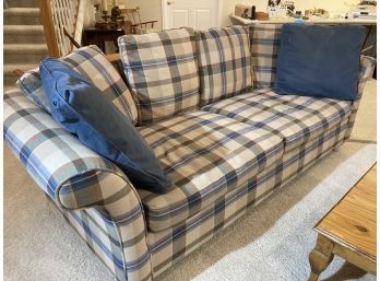 Plaid Sofa- Great Condition- See Photos For Details