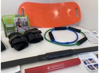 Great Assortment Of Exercise & Fitness Devices With Instructions (see Photos)