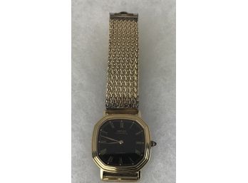 Seiko Lassale Watch With Gold Tone Braided Band - See Photos For Condition