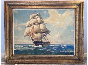 Framed Large Print Of Galion Ship