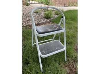 Collapsable Seat/step Stool- See Photo For Condition