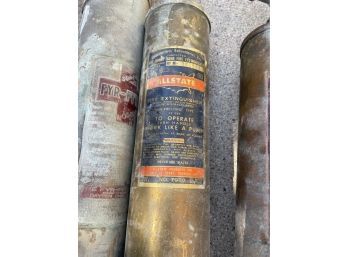 VINTAGE FIRE EXTINGUISHERS - SECOND GROUP