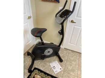 Near New Pro-form Brand Exercise Bike With MP3 Compatibility