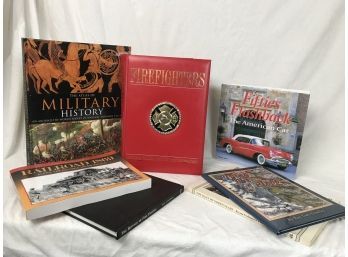 Collection Of Nice Books Featuring Military History, 50s Flashback, Firefighters & More