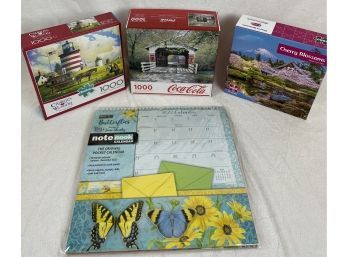 Three Puzzles & A Calendar