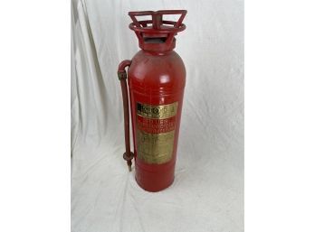 Red Antique Kidde Brand Fire Extinguisher