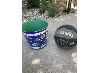 Mini Basketball & Sports Pail