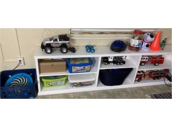 Big Assortment Of Toys Featuring Remote Control Monster Truck & Big Remote Control Fire Truck (see Photos)