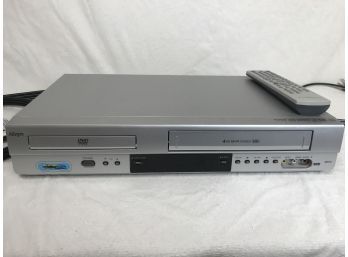 Allegro Brand DVD & VHS Player With Remote