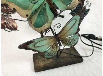 Metal Butterfly Lamp