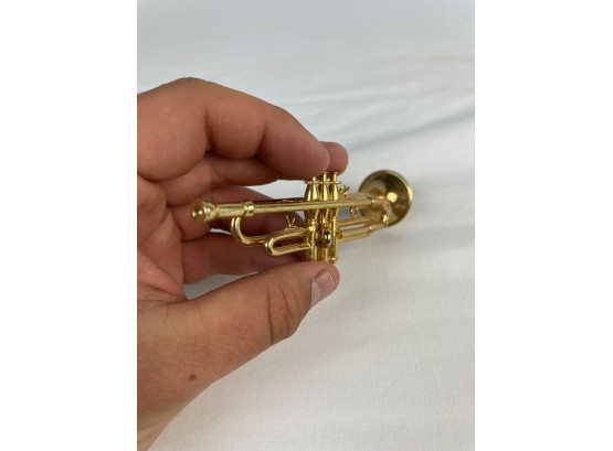 Miniature Trumpet Charm (see Photos For Size)
