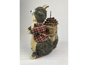 Adorable Woodland Squirrel Figurine