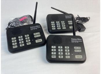 Wireless Intercom System Set Of 3 TekeyTBox Brand
