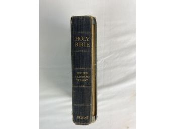 Hard Cover Holy Bible (see Photos For Condition)