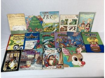 Children's Books & Activity Books- See Photos