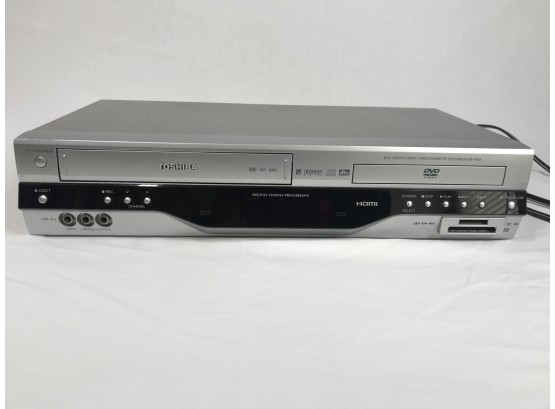 Toshiba Digital Cinema Progressive VHS And DVD Player/Video Cassette Recorder