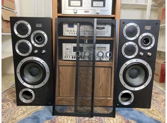 Set Of Warfdale E70 Speakers (Marantz Audio Pieces Sold  Separately)