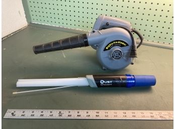 Handy Corded Blower With Dust Daddy Attachment