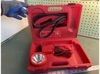 Partial Car Emergency Kit In Red Plastic Case