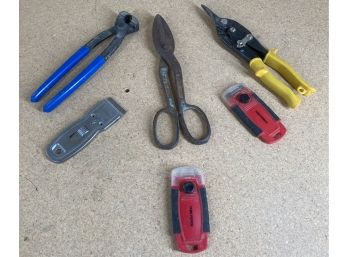 Handy Group Featuring Metal Snips, Nail Puller Snips And More