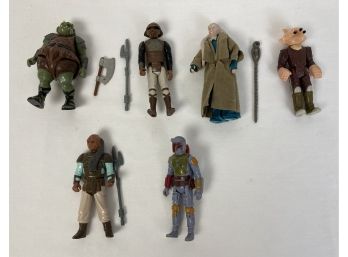 Vintage 1980s Very Interesting Characters - Star Wars Figures- See Photos