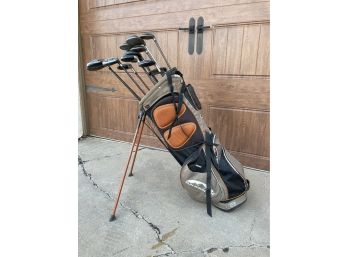 Warrior Golf Clubs With Big Bertha Club, Black & Orange Golf Bag & Accessories (see Photos)