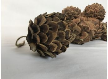 Rustic Pine Cone Ball Ornament- See Photos