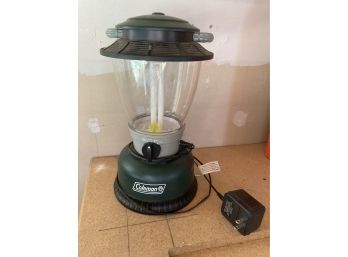 Coleman Rechargeable Lantern (does Not Currently Charge/may Need New Bulb Or Battery)