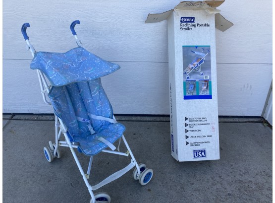 Gerry Brand Reclining Portable Stroller (needs To Be Cleaned)