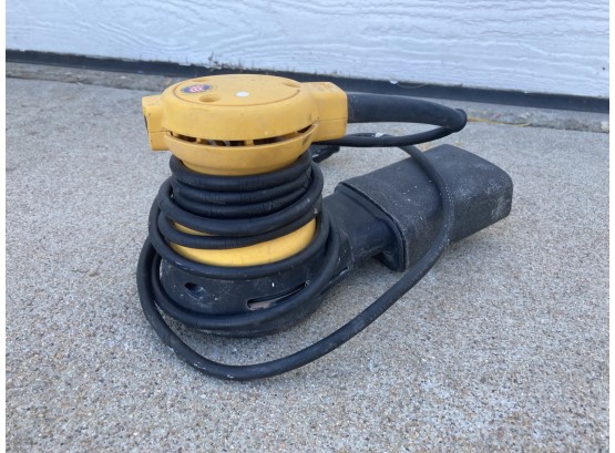 Yellow Orbital Hand Sander (see Photos For Cord Condition)