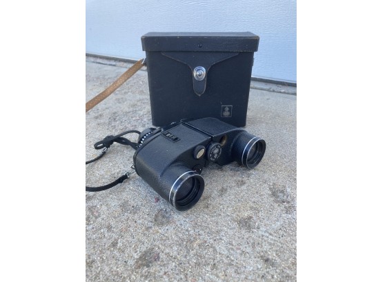 Tamco Brand Vintage Binoculars With Case