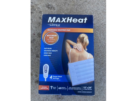 Max Heat Washable Electric Heat Pad