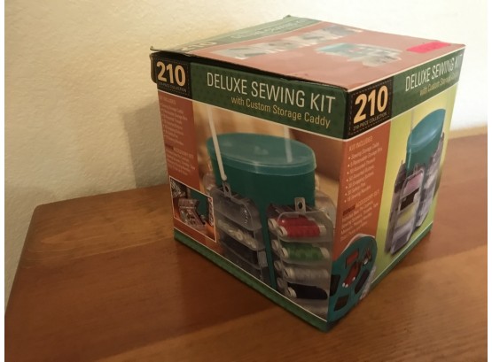 Deluxe Sewing Kit In Box