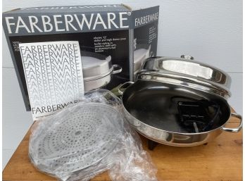 Farberware Brand Electric 12 Inch Skillet And High Dome Cover