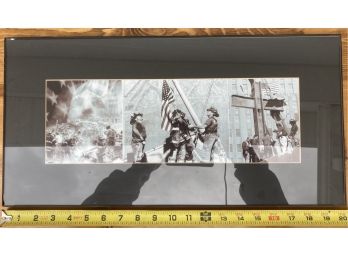 Framed 9/11 Themed Patriotic Montage