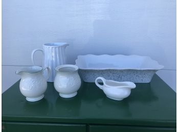 Collection Of White Ceramics