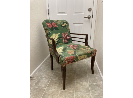 Vintage Floral Sitting Chair