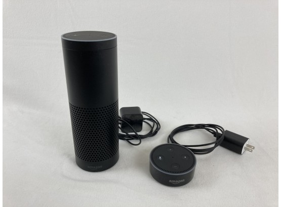 2 Amazon Alexa Smart Speakers